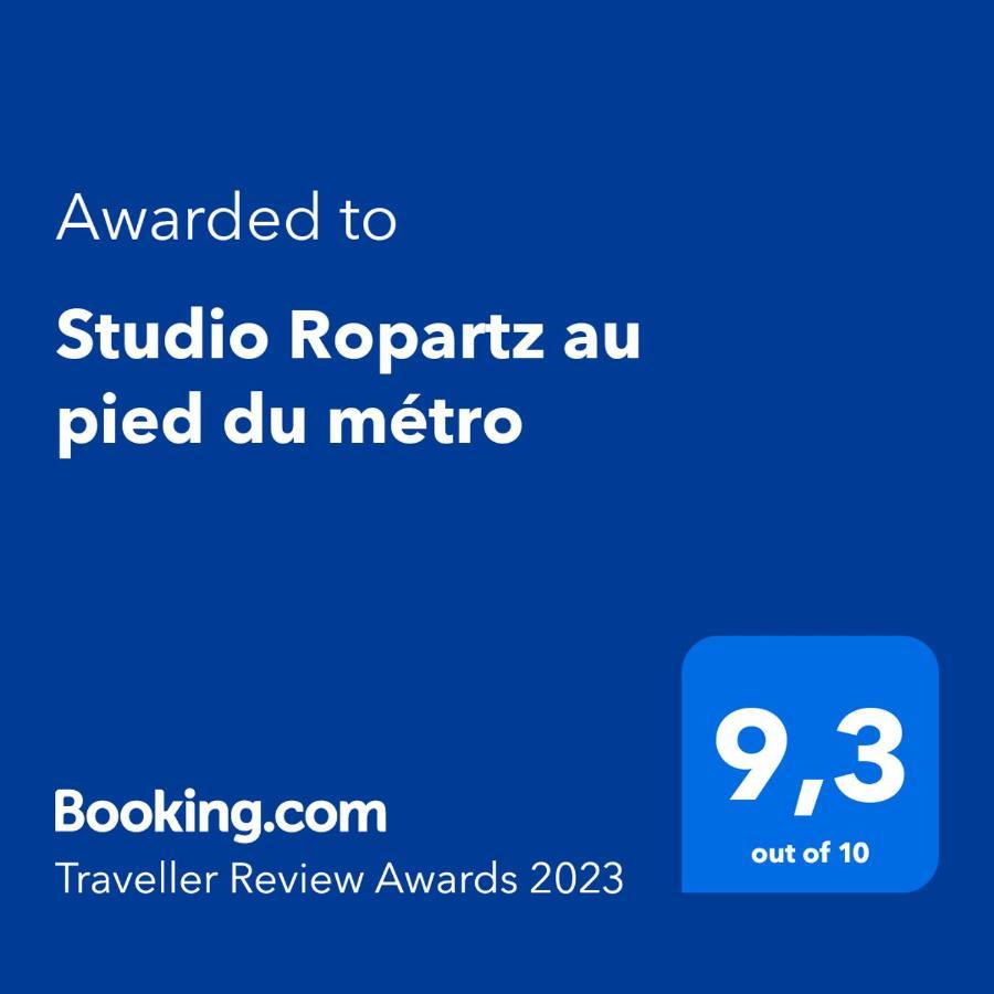 Studio Ropartz Au Pied Du Metro Rennes Exteriér fotografie